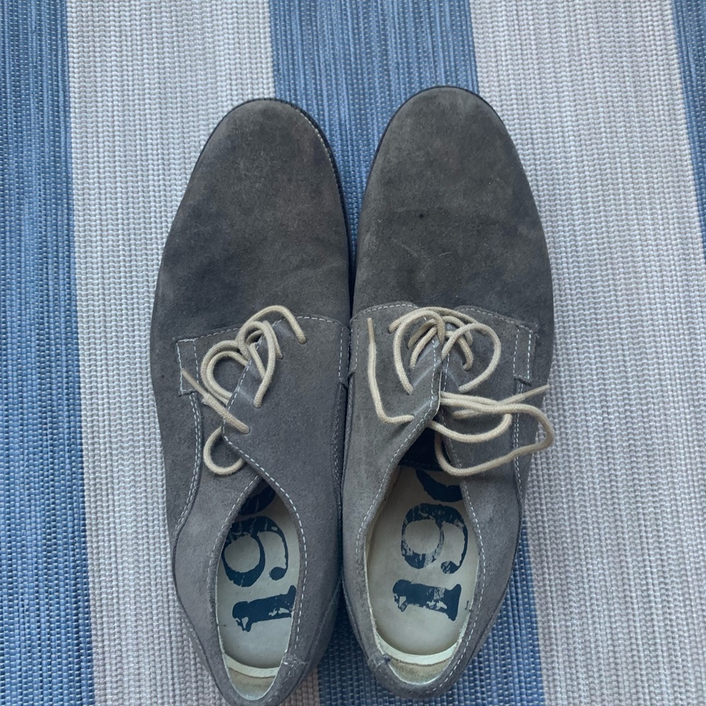Suede dress shoes